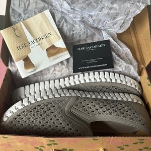BRAND NEW ILSE Jacobsen Gray Slip Ons